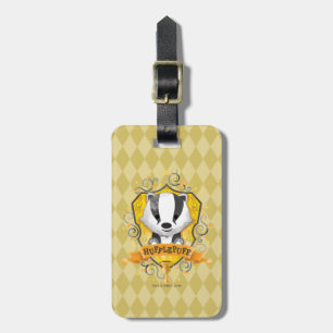 Harry Potter   HUFFLEPUFF™ Crest opladen Bagagelabel