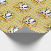 Harry Potter | HUFFLEPUFF™ Crest opladen Cadeaupapier (Hoek)
