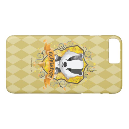 Harry Potter | HUFFLEPUFF™ Crest opladen Case-Mate iPhone Case (Achterkant (Horizontaal))