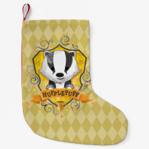 Harry Potter HUFFLEPUFF™ Crest opladen Kleine Kerstsok