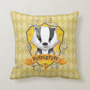 Harry Potter   HUFFLEPUFF™ Crest opladen Kussen