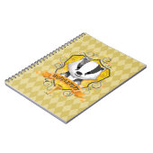 Harry Potter | HUFFLEPUFF™ Crest opladen Notitieboek (Linkerzijde)