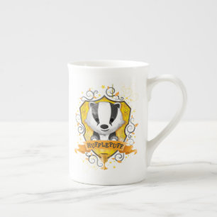 Harry Potter   HUFFLEPUFF™ Crest opladen Porselein Kop