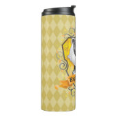 Harry Potter| HUFFLEPUFF™ Crest opladen Thermosbeker (Gedraaid links)