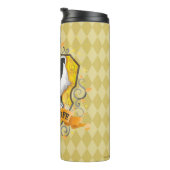 Harry Potter| HUFFLEPUFF™ Crest opladen Thermosbeker (Geroteerd rechts)