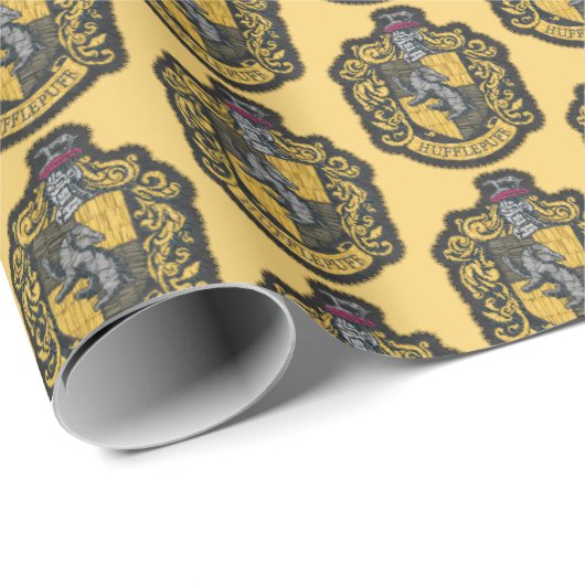 Harry Potter | Hufflepuff Crest Patch Cadeaupapier (Rol Hoek)