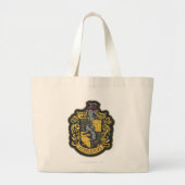 Harry Potter | Hufflepuff Crest Patch Grote Tote Bag (Voorkant)