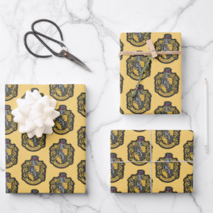 Harry Potter   Hufflepuff Crest Patch Inpakpapier Vel
