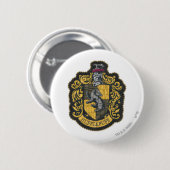 Harry Potter | Hufflepuff Crest Patch Ronde Button 5,7 Cm (Voorkant /achterkant)