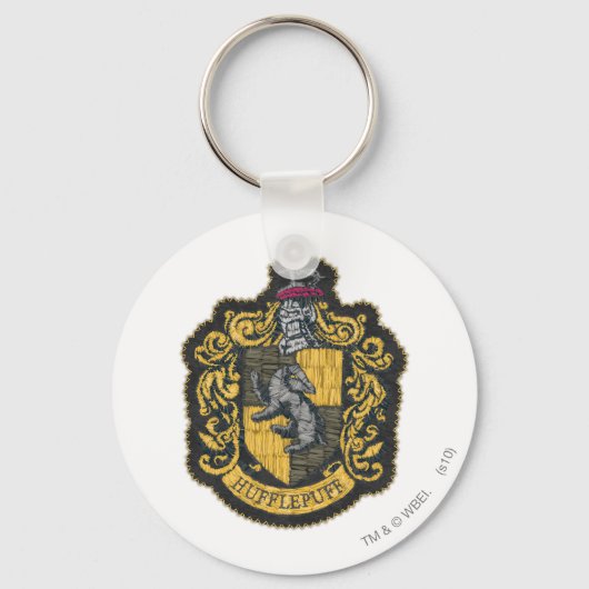 Harry Potter | Hufflepuff Crest Patch Sleutelhanger (Voorkant)