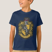 Harry Potter | Hufflepuff Crest Patch T-shirt (Voorkant)