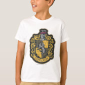Harry Potter | Hufflepuff Crest Patch T-shirt (Voorkant)