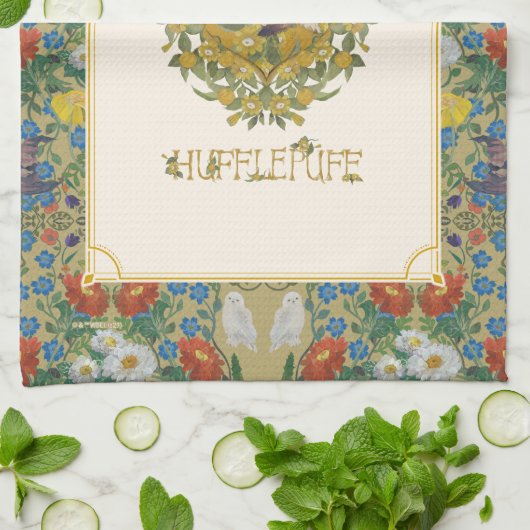 HARRY POTTER™ | HUFFLEPUFF™ Crest Theedoek (Gevouwen)