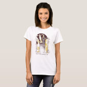 Harry Potter | HUFFLEPUFF™ Das Watercolor T-shirt (Voorkant volledig)