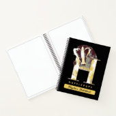 Harry Potter | HUFFLEPUFF™ Dasbadgertekening Notitieboek (Binnen)