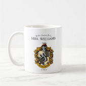 Harry Potter | Hufflepuff Docent Gepersonaliseerd Koffiemok (Links)