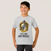 Harry Potter | Hufflepuff - Het is mijn verjaardag T-shirt (Voorkant volledig)
