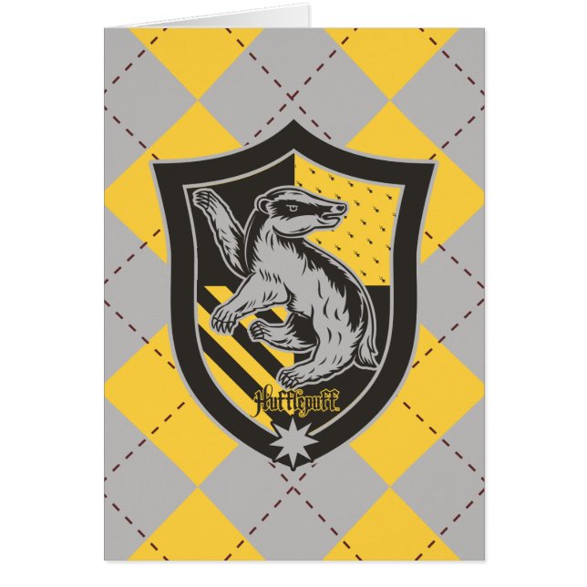Harry Potter | Hufflepuff House Pride Crest (Voorkant)
