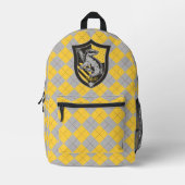 Harry Potter | Hufflepuff House Pride Crest Bedrukte Rugzak (Voorkant)