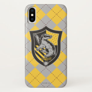 Harry Potter   Hufflepuff House Pride Crest iPhone X Hoesje