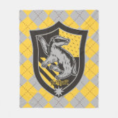 Harry Potter | Hufflepuff House Pride Crest Fleece Deken (Voorkant)