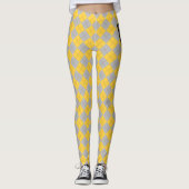 Harry Potter | Hufflepuff House Pride Crest Leggings (Voorkant)