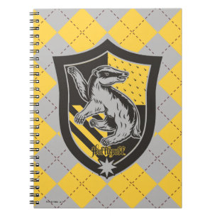 Harry Potter Hufflepuff House Pride Crest Notitieboek