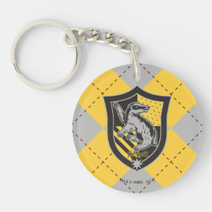Harry Potter   Hufflepuff House Pride Crest Sleutelhanger