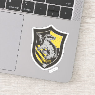 Harry Potter  Hufflepuff House Pride Crest Sticker