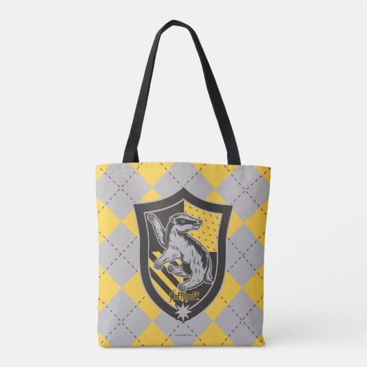 Harry Potter | Hufflepuff House Pride Crest Tote Bag (Achterkant)