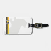 Harry Potter| Hufflepuff House Pride Graphic Bagagelabel (Voorkant horizontaal)