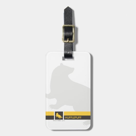 Harry Potter| Hufflepuff House Pride Graphic Bagagelabel (Voorkant verticaal)