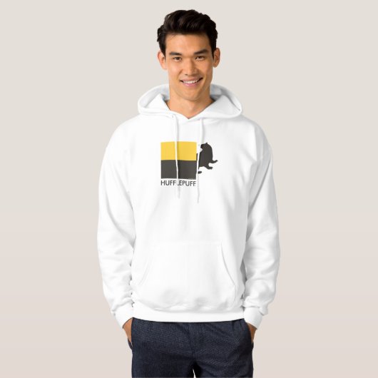 Harry Potter | Hufflepuff House Pride Graphic Hoodie (Voorkant volledig)