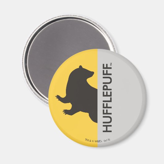 Harry Potter | Hufflepuff House Pride Graphic Magneet (Voorkant / Achterkant)