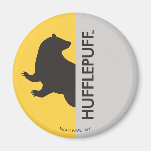 Harry Potter | Hufflepuff House Pride Graphic Magneet (Voorkant)