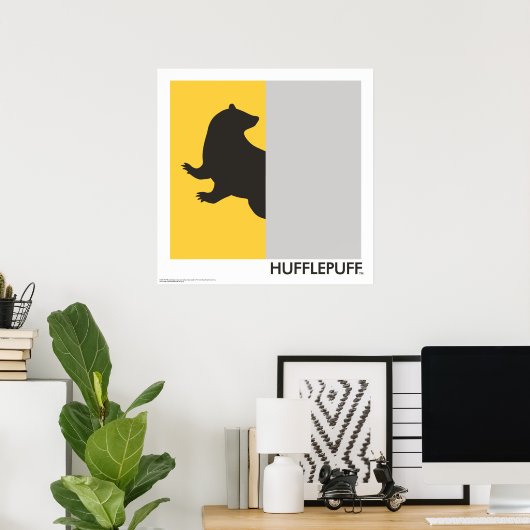 Harry Potter | Hufflepuff House Pride Graphic Poster (Thuiskantoor)