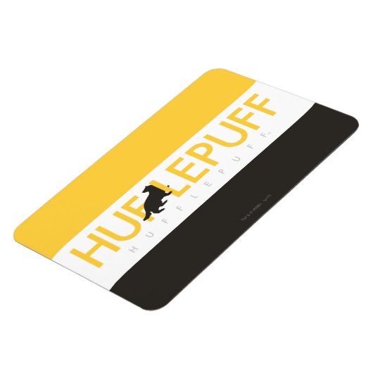 Harry Potter | Hufflepuff House Pride Logo Magneet (Linkerzijde)