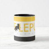 Harry Potter | Hufflepuff House Pride Logo Mok (Midden)