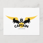 Harry Potter | HUFFLEPUFF™ House Quidditch Captain Briefkaart (Voorkant)