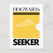 Harry Potter | HUFFLEPUFF™ House Quidditch Seeker Briefkaart (Voorkant)