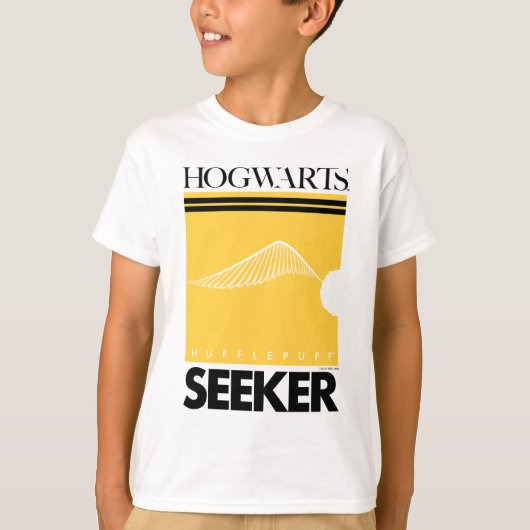 Harry Potter | HUFFLEPUFF™ House Quidditch Seeker T-shirt (Voorkant)