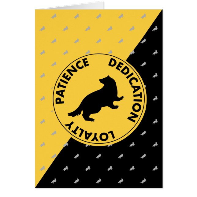 Harry Potter | HUFFLEPUFF™ House Trais Graphic (Voorkant)