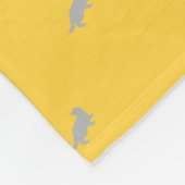 Harry Potter | HUFFLEPUFF™ House Trais Graphic Fleece Deken (Hoek)