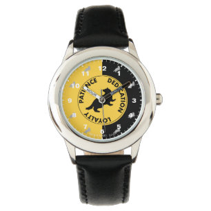 Harry Potter   HUFFLEPUFF™ House Trais Graphic Horloge