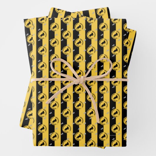 Harry Potter | HUFFLEPUFF™ House Trais Graphic Inpakpapier Vel (In situ)
