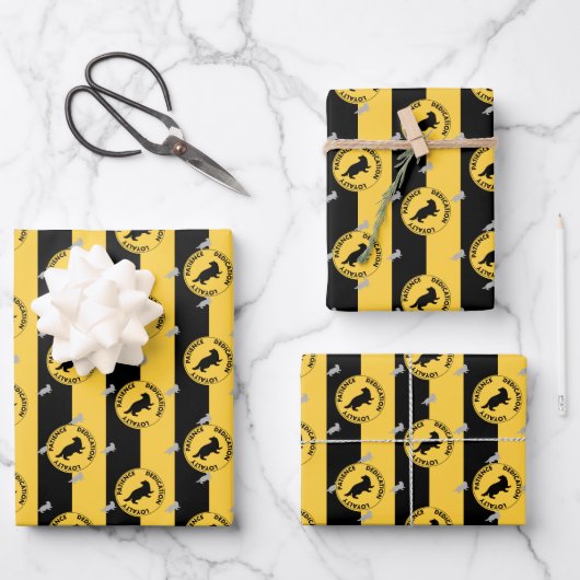 Harry Potter | HUFFLEPUFF™ House Trais Graphic Inpakpapier Vel (Voorkant)
