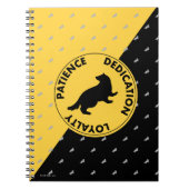 Harry Potter | HUFFLEPUFF™ House Trais Graphic Notitieboek (Voorkant)