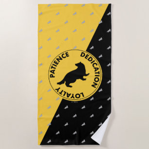 Harry Potter   HUFFLEPUFF™ House Trais Graphic Strandlaken
