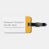 Harry Potter| HUFFLEPUFF™ House Traits Sigil Bagagelabel (Achterkant horizontaal)