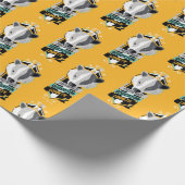 Harry Potter | HUFFLEPUFF™ House Traits Sigil Cadeaupapier (Hoek)